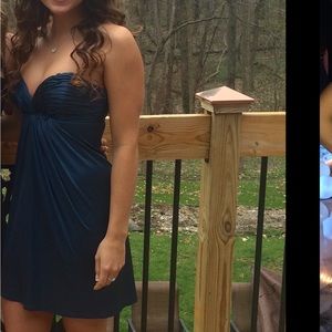 Flirty little blue dress-special occasion